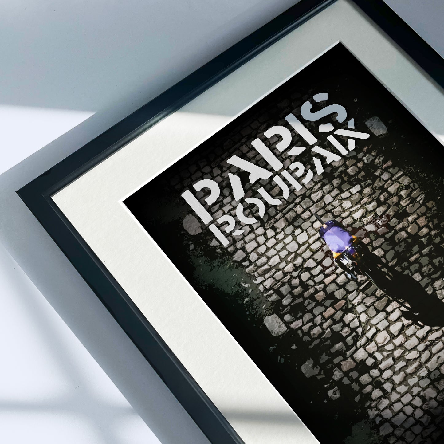 Paris-Roubaix 'Hell of the North' - Art Print Cycling Monuments Poster