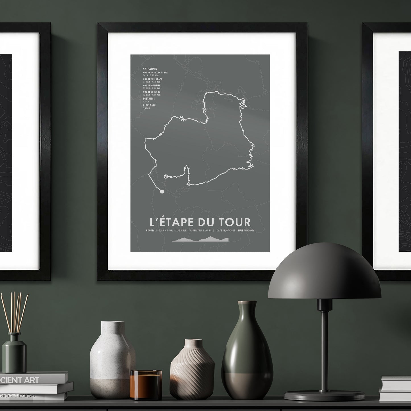 L'Etape du Tour de France 2026 - Personalised Cycling Route Map