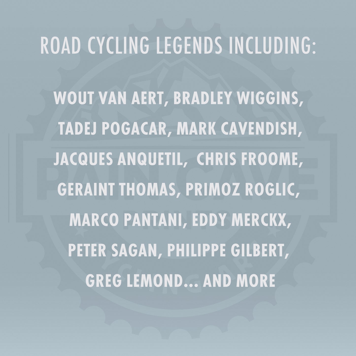 Legends of the Peloton - Professional Cycling Heroes Jersey Art Print