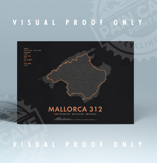 Custom Order Mallorca 312  - A4/A3 Landscape
