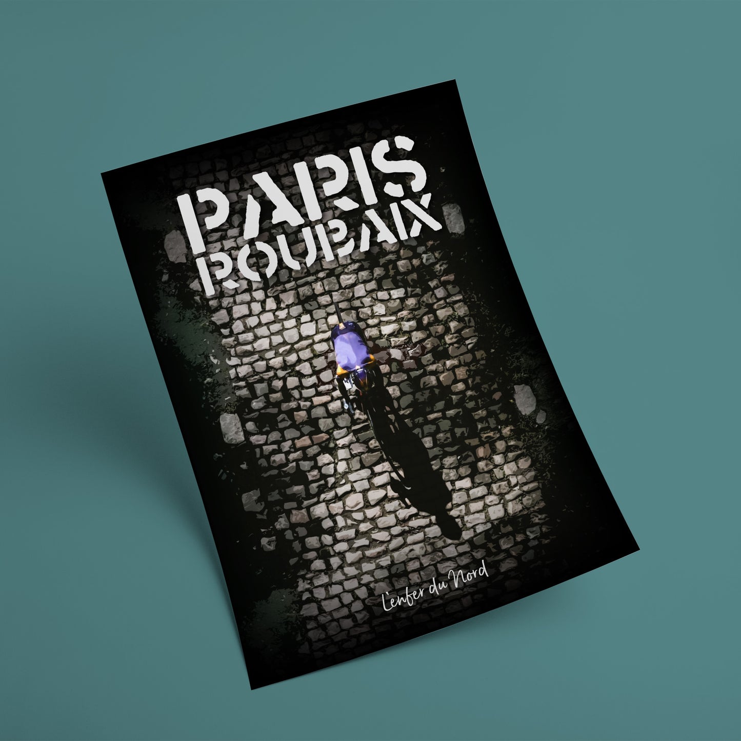 Paris-Roubaix 'Hell of the North' - Art Print Cycling Monuments Poster