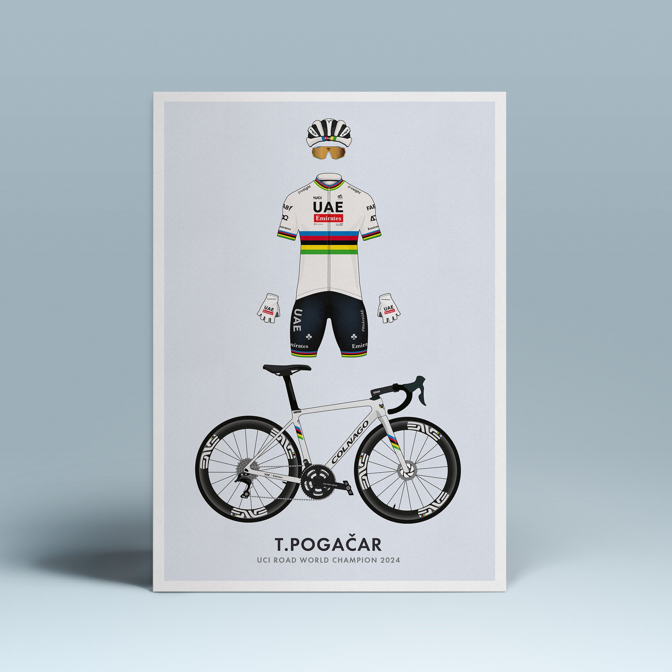 Road cycling art sale